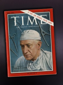 Time magazine cover featuring Francis D. Moore.