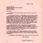 Correspondence from William M. Schmidt to Dr. Laszlo Molnar