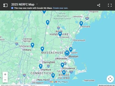 NERFC map of member institutions