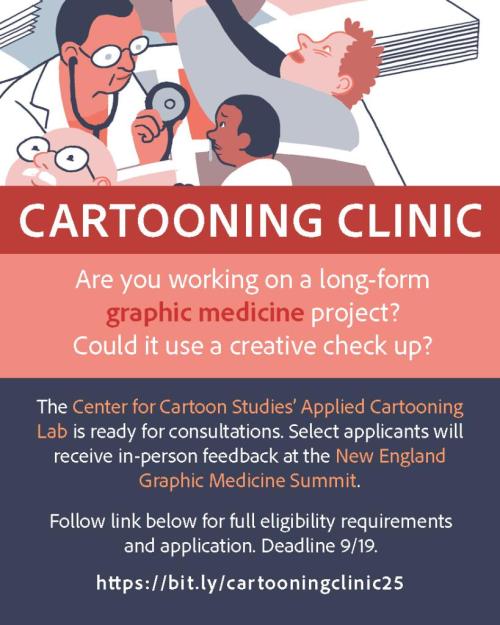 Could your graphic medicine project use a creative check up?