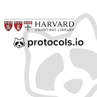 Countway and protocols.io logos