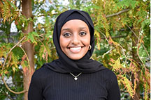 headshot of Najma Sharif