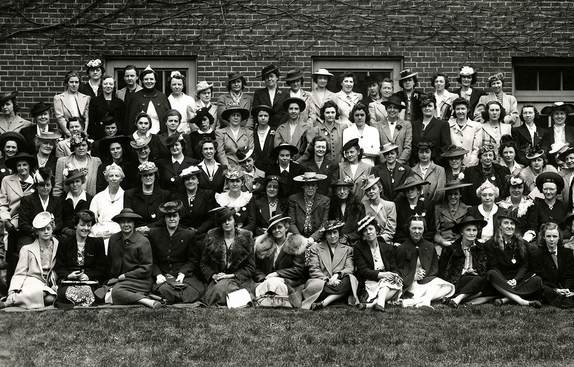 Brigham Hospital School of Nursing Homecoming, May 1941.