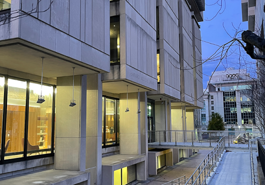 library building exterior view