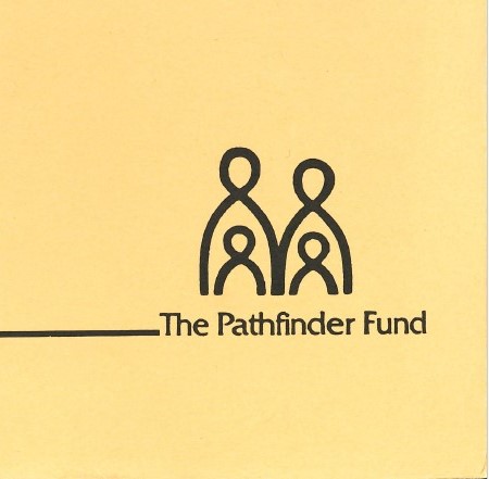 Pathfinder logo abstract family of four
